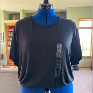 NWT Banana Republic jersey tee - open back with tie - large